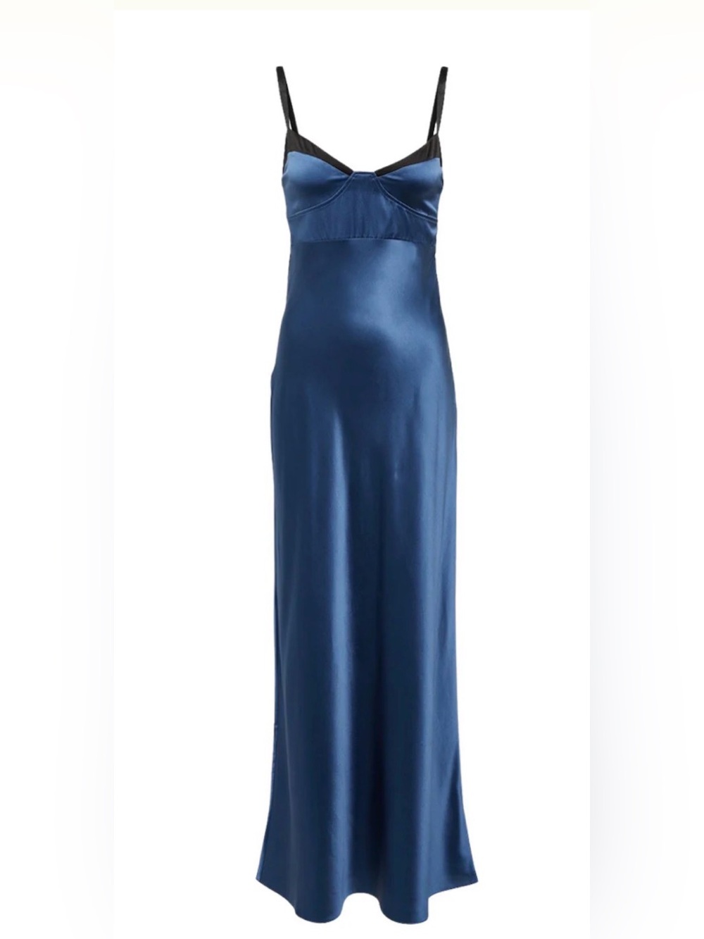 SIR Depeche balconette silk gown - Picture 2 of 9